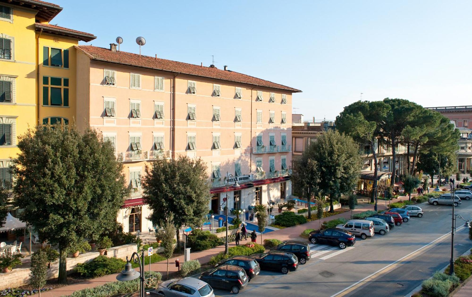 Grand Hotel Nizza Et Suisse Montecatini Terme Kültér fotó
